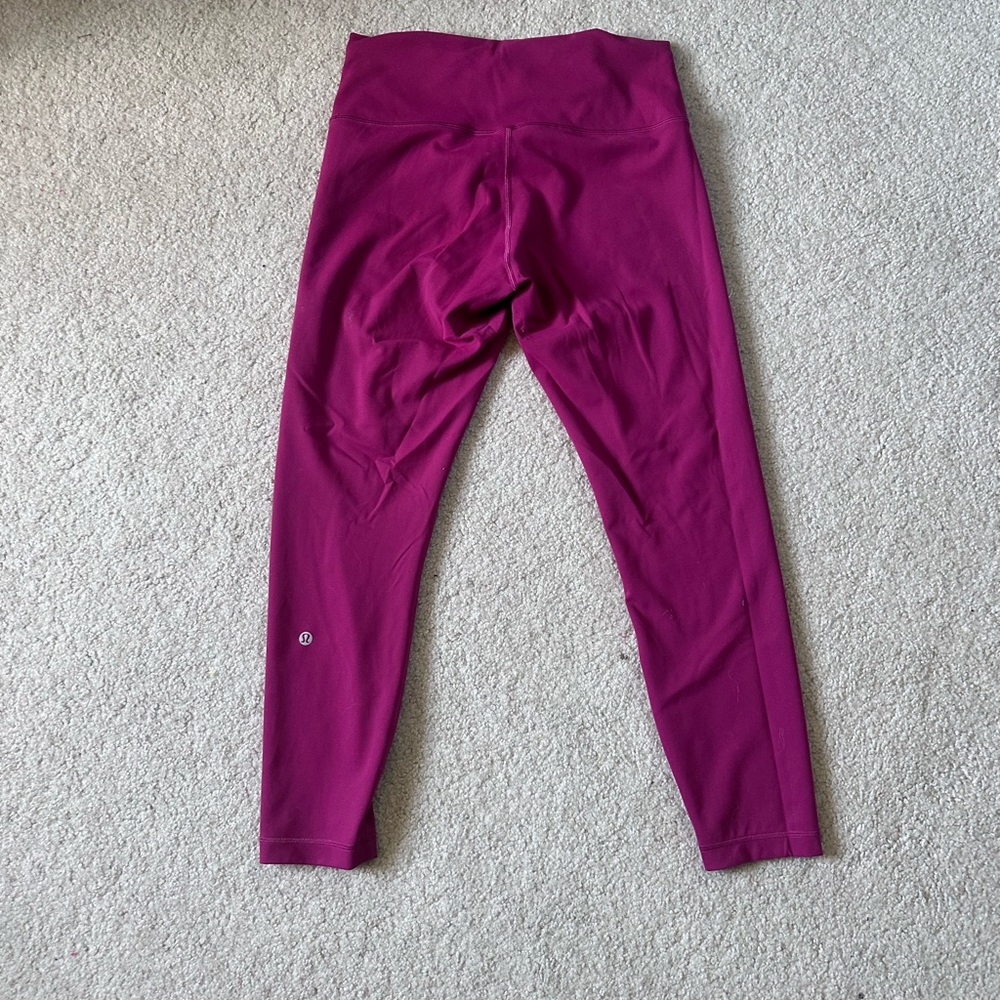 Lululemon Wundertrain High Rise Tight 25” 12 - Picture 2 of 4